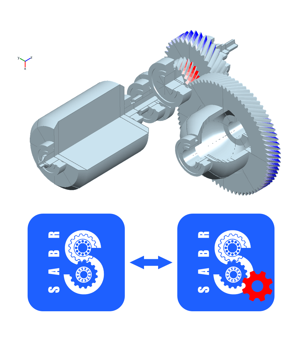 Parametric studies using SABR-Gear paired with SABR