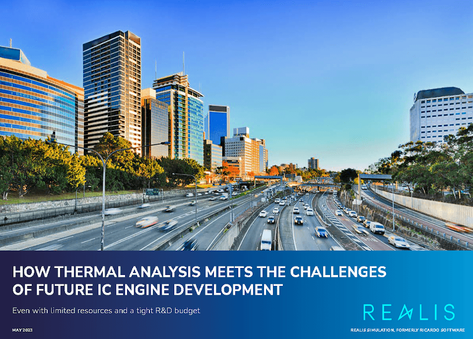 How thermal analysis meets the challenges of future IC engine development