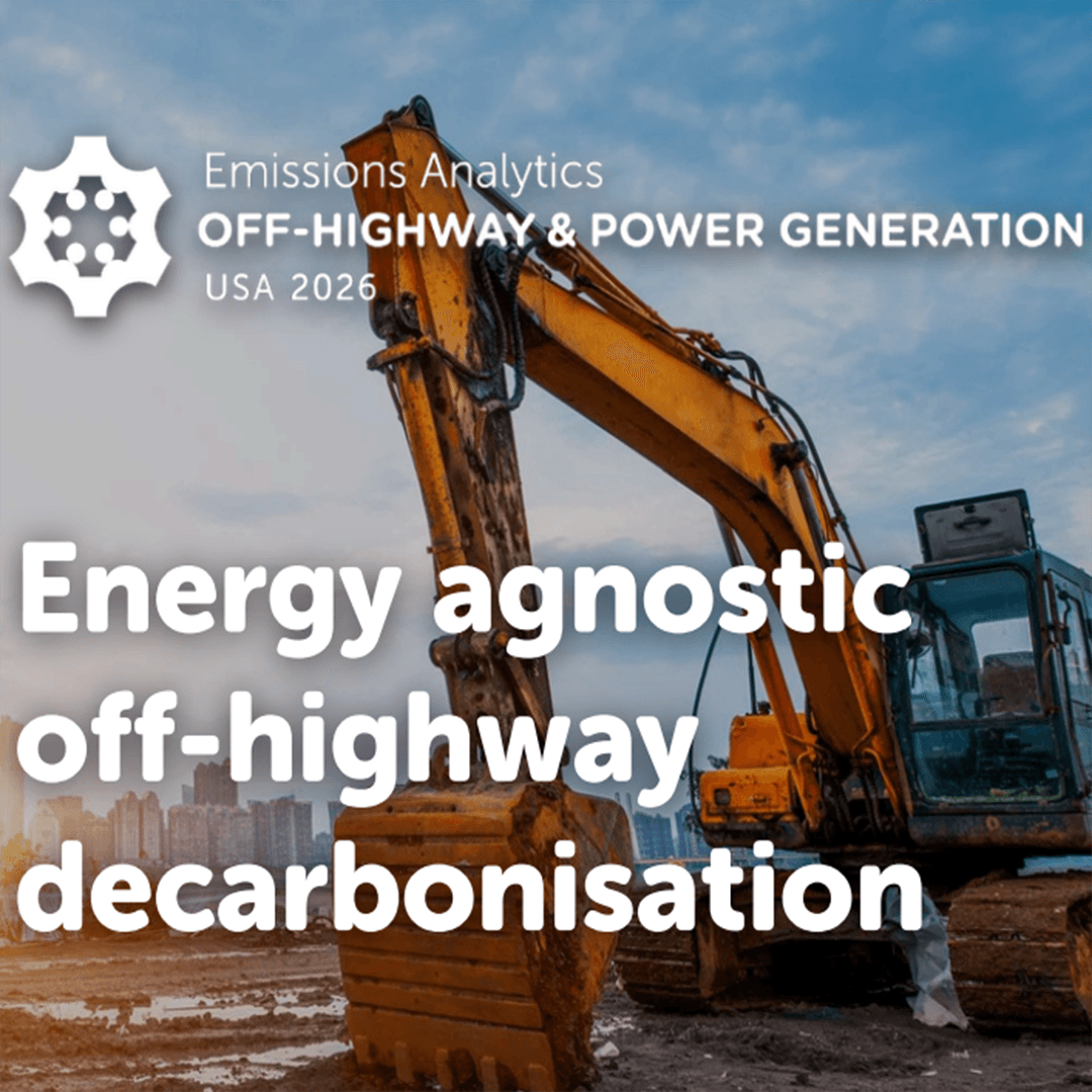 エミッションズ アナリティクス オフハイウェイおよび発電